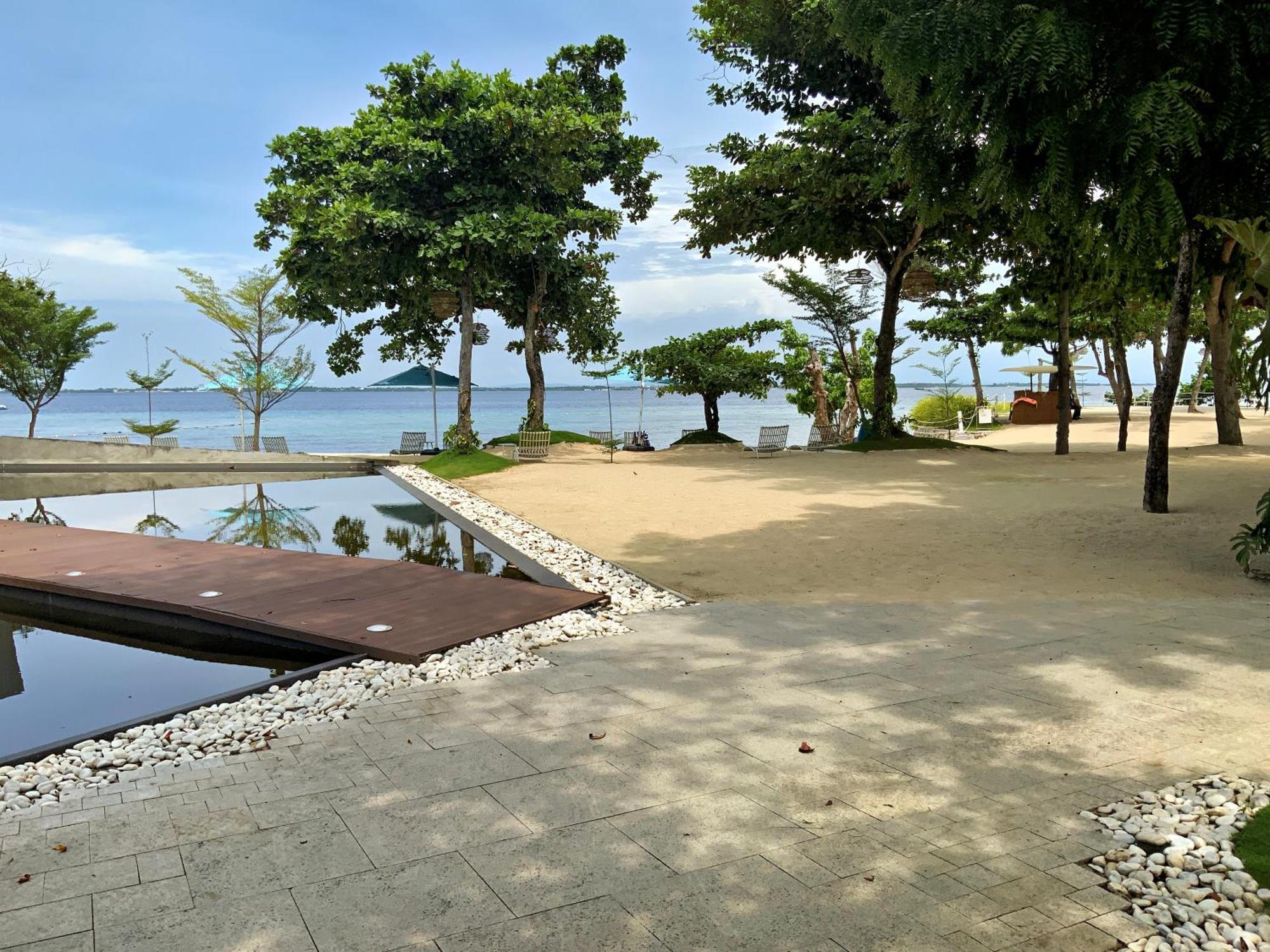Dominiks Pink Dream Studio Balcony Ocean View Balcony Fast-Wifi At Tambuli Resort High Floor Lapu-Lapu City Exterior photo