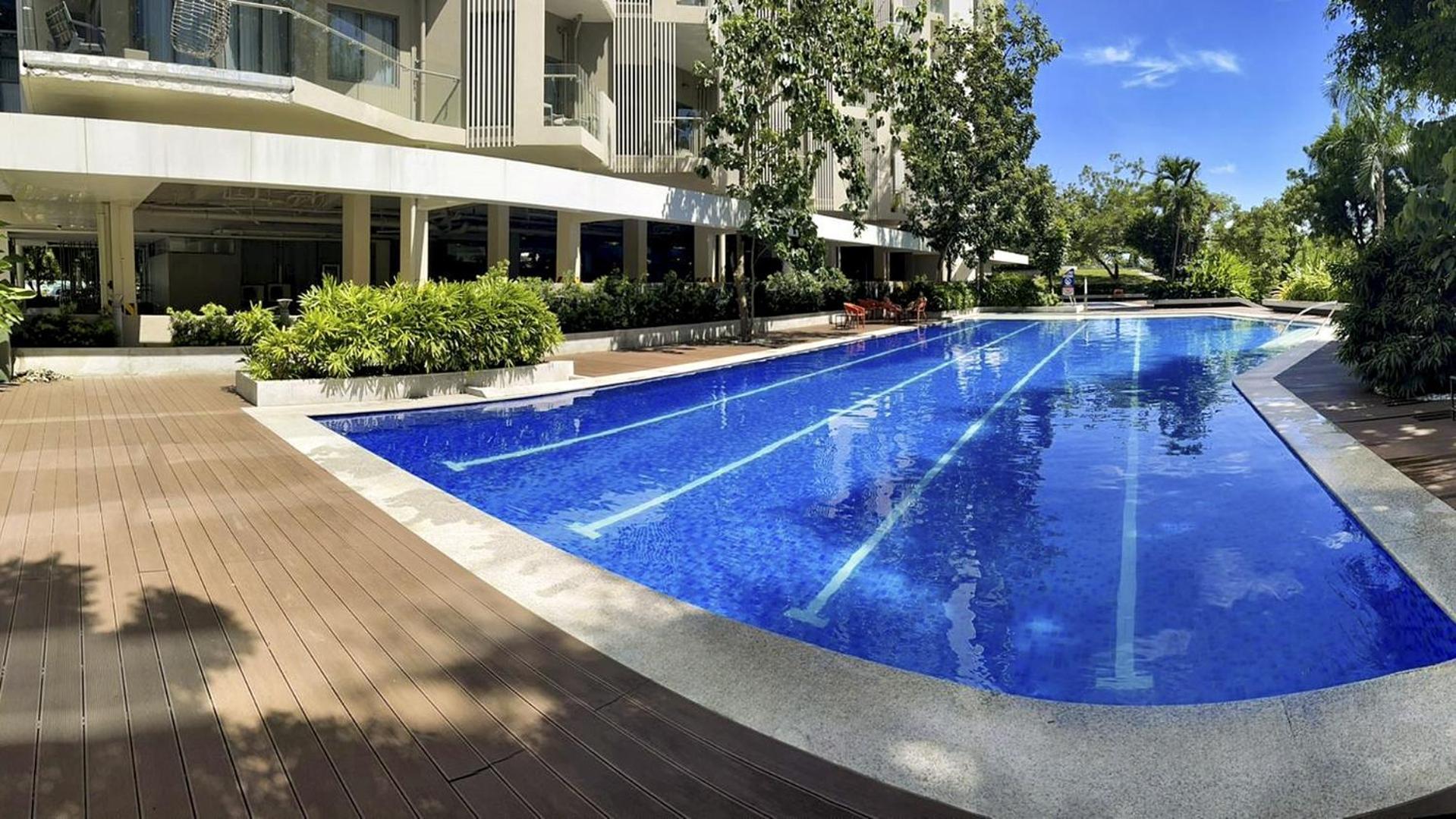 Dominiks Pink Dream Studio Balcony Ocean View Balcony Fast-Wifi At Tambuli Resort High Floor Lapu-Lapu City Exterior photo